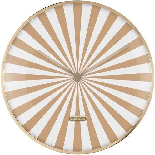 Karlsson wandklok Candy Swirl dome (Ø40 cm)