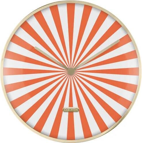 Karlsson Wall Clock Candy Swirl Dome