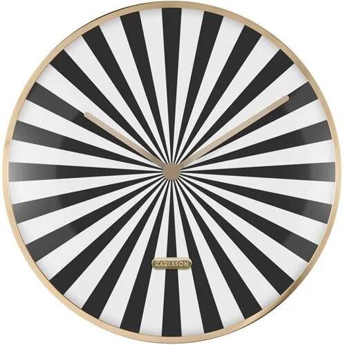 Karlsson Wall Clock Candy Swirl Dome