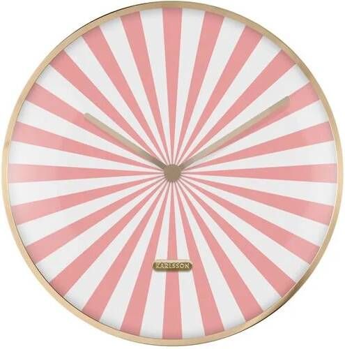 Karlsson Wall Clock Candy Swirl Dome