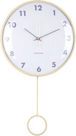 Karlsson Wall Clock Cheeky Dome Pendulum