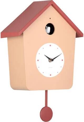 Karlsson wandklok Cuckoo Light lichtbruin