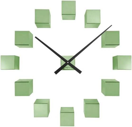 Karlsson Wall Clock DIY Cubic Metallic