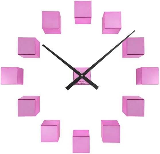 Karlsson Wall Clock DIY Cubic Metallic