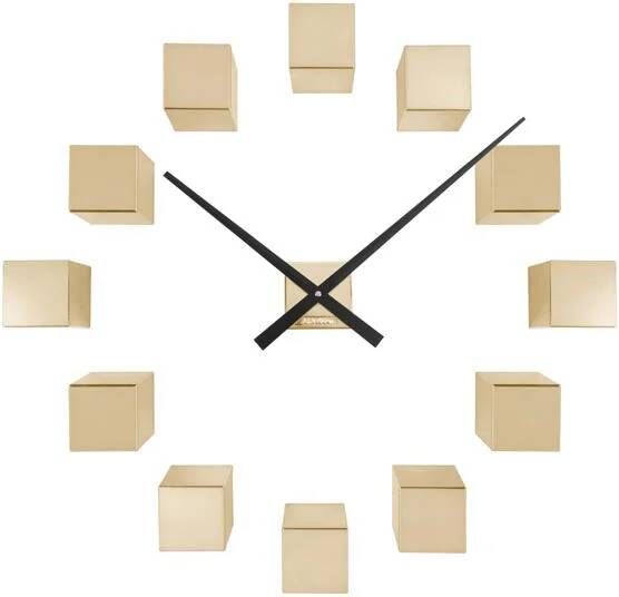 Karlsson Wall Clock DIY Cubic Metallic