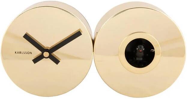 Karlsson Wall Clock Duo Cuckoo Plated