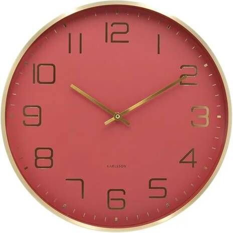 Karlsson wandklok Elegance Glow (Ø40 cm)