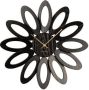 Karlsson Wall clock Fiore wood veneer black - Thumbnail 2