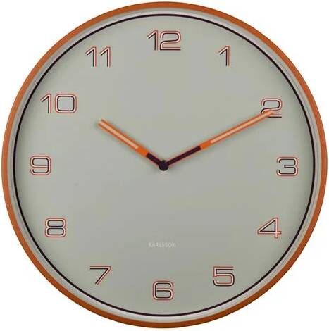 Karlsson Wall Clock Lined Numbers
