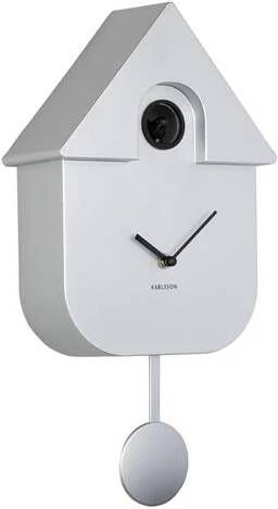 Karlsson koekoeksklok Modern Cuckoo Metallic