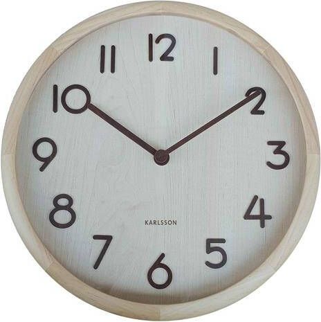 Karlsson wandklok Pure Bold (Ø30 cm)