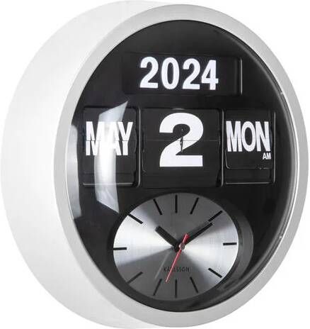 Karlsson Wall Clock Round Flip