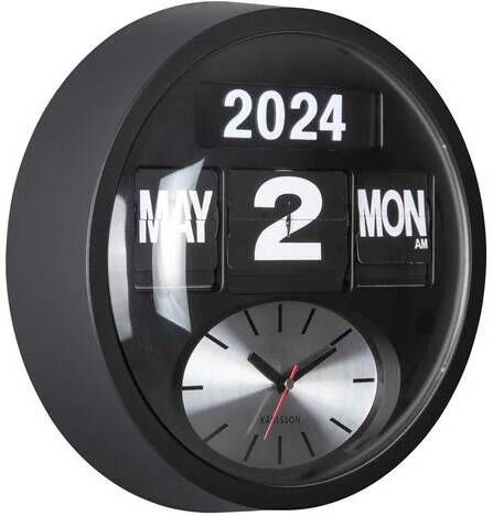 Karlsson Wall Clock Round Flip