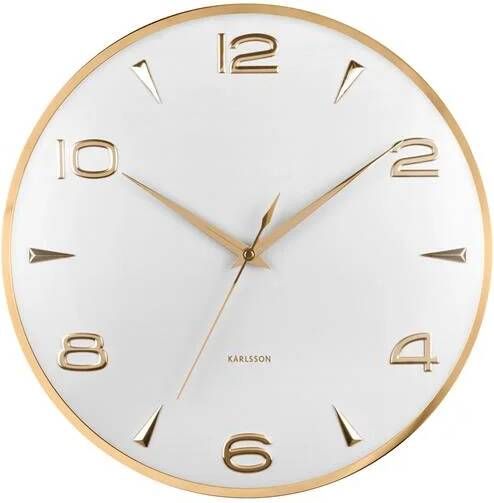 Karlsson Wall Clock Sienna Glow