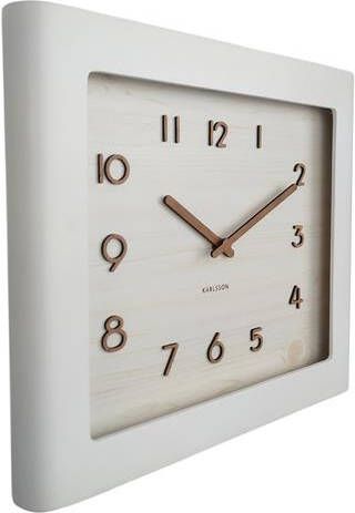 Karlsson Wall Clock Sole Squared Frame