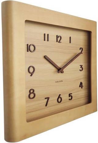 Karlsson Wall Clock Sole Squared Frame