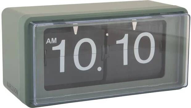 Karlsson Wall|Table Clock Retro Boxed Flip