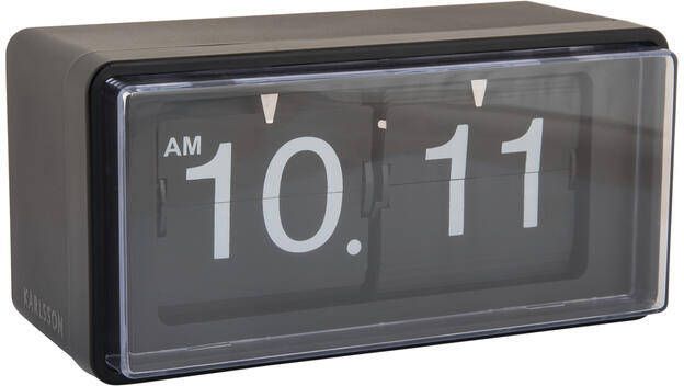 Karlsson Wall|Table Clock Retro Boxed Flip