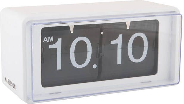 Karlsson Wall|Table Clock Retro Boxed Flip