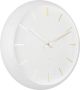 Karlsson Wandklok Globe silent movement 40 cm wit - Thumbnail 2