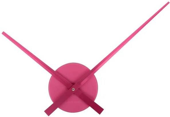 Karlsson Wandklok Little Big Time Mini Metallic Roze Ø41cm