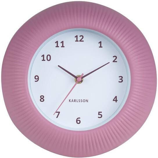 Karlsson Wandklok Tender Rib Warmroze Ø25cm