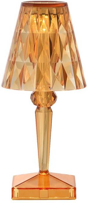 Kartell Battery Oplaadbare Tafellamp Pastel Orange