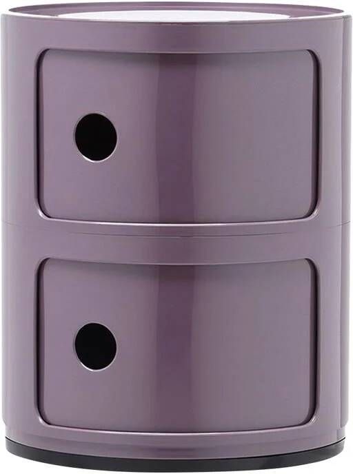 Kartell Componibili Kast 2 Modules Violet