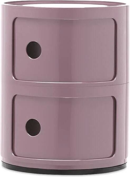Kartell Componibili Kast 2 Modules Mauve