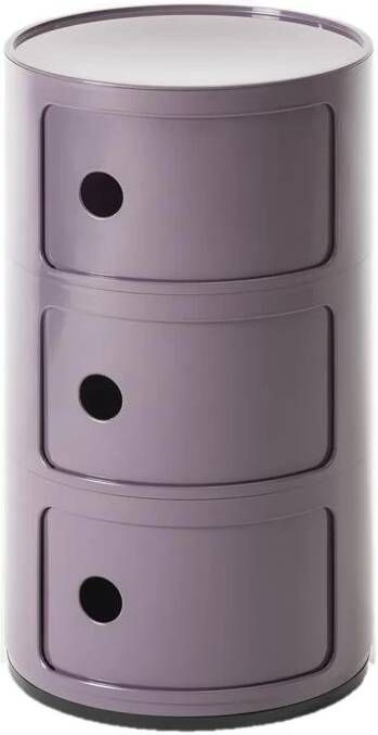 Kartell Componibili Kast 3 Modules Violet