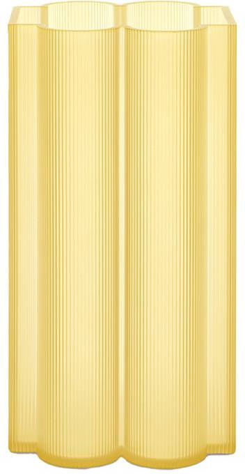 Kartell Okra Vaas H 34 cm Geel