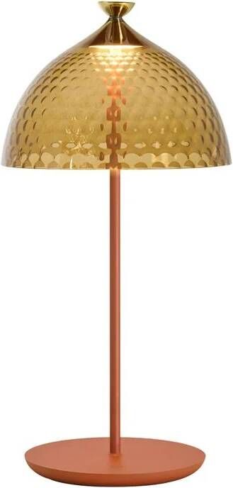 Kartell Pumo Tafellamp Amber Brick Red