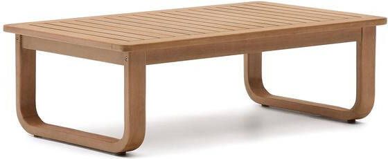 Kave Home 100% outdoor salontafel Sacaleta in massief eucalyptushout