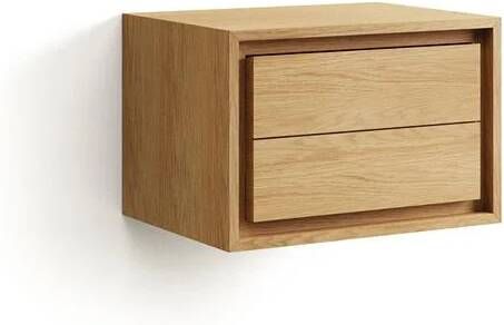 Kave Home Badkamermeubel Kenta Teakhout Naturel 60cm (excl. waskom)