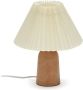 Kave Home Benicarlo tafellamp in hout met een natuurlijke beige - Thumbnail 1