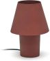 Kave Home Canapost tafellamp in metaal met terracotta geschilderde - Thumbnail 1