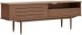 Kave Home Carolin TV-meubel in walnotenhoutfineer met één deur en lade 180 x 63 5 cm - Thumbnail 1