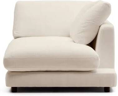 Kave Home Chaise longue Gala rechts beige 193 x 105 cm