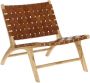 Kave Home Fauteuil 'Calixta' kleur Bruin - Thumbnail 1