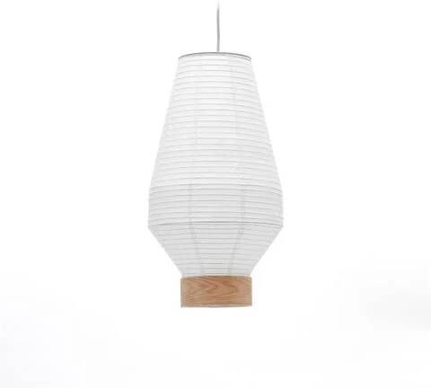 Kave Home Lampenkap voor Hila-plafondlamp van wit papier en
