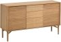 Kave Home Lenon eikenhout dressoir 155 x 86 cm van massief hout en eikenfineer FSC MIX Credit - Thumbnail 2