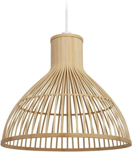 Kave Home Nathaya bamboe plafondlampekap met een natuurlijke