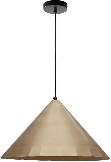 Kave Home Parlava messing plafondlamp Ø 46 cm