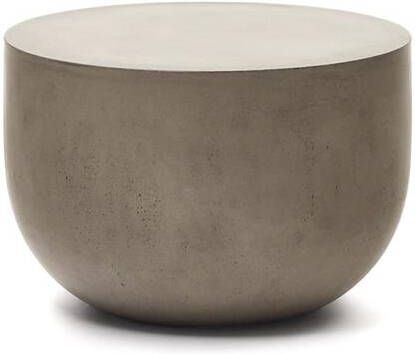 Kave Home Outdoor Ronde Salontafel Garbet Cement Ø60cm Grijs