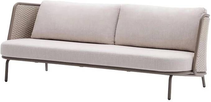 Kave Home 3-zits Loungebank Sedalis Handgeweven touw