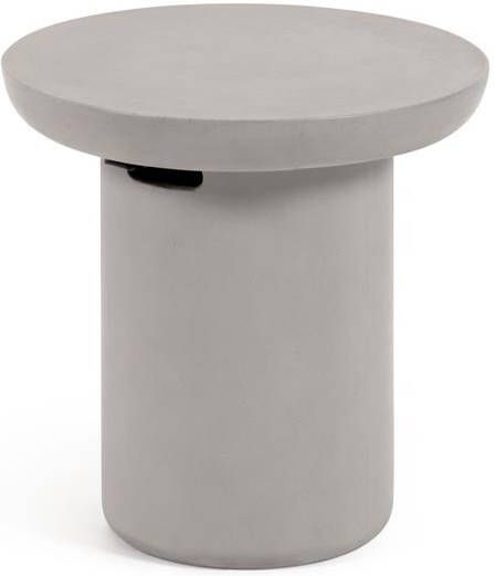 Kave Home Taimi betonnen ronde bijzettafel voor buiten Ø 50 cm - Foto 3