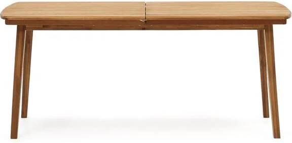 Kave Home Thianna uitschuifbare tuintafel gemaakt van massief