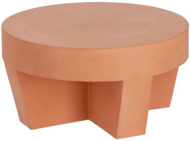 Kave Home Outdoor Salontafel Vilena Ø60cm Roestbruin Rond