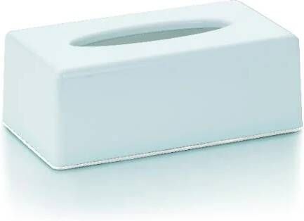 Kela tissuehouder Panno 25 x 14 cm wit