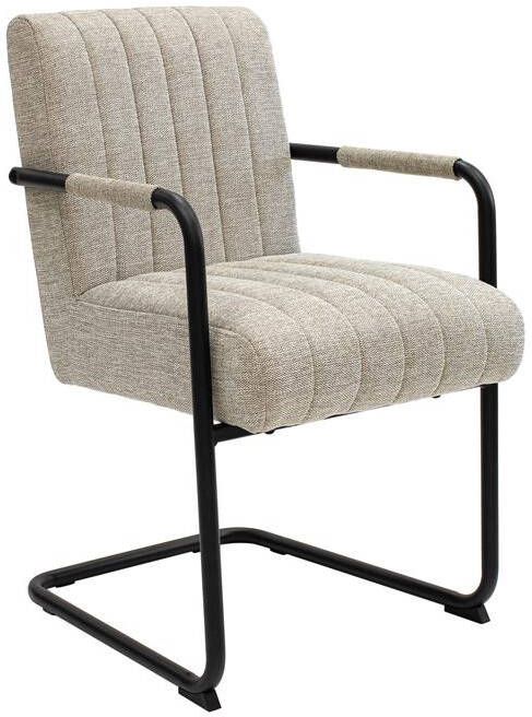 Kick Collection Kick buisframe stoel Isa Beige